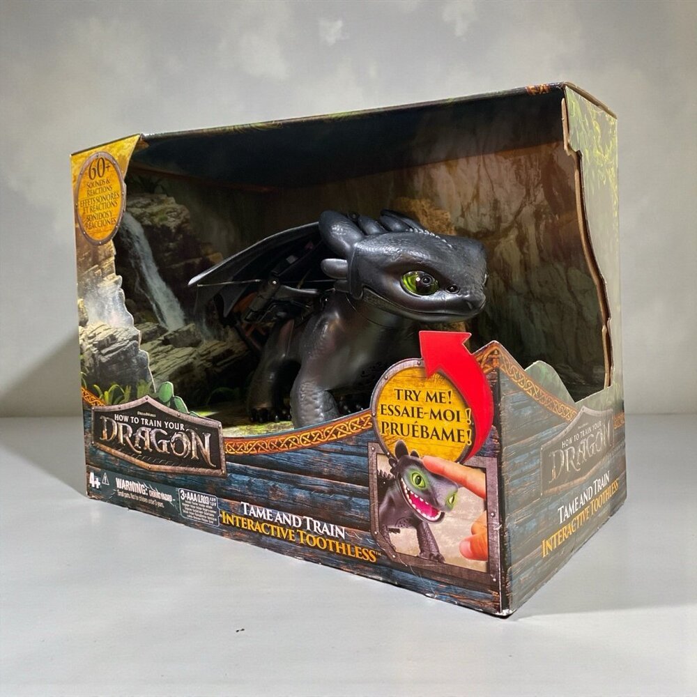 Dreamworks Dragons How to Train Your Dragon, Tame and Train Interactive Tooth